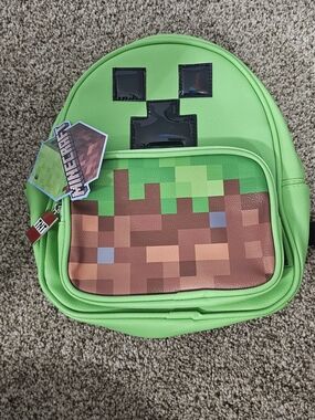 Minecraft Creeper Mini Backpack - Green